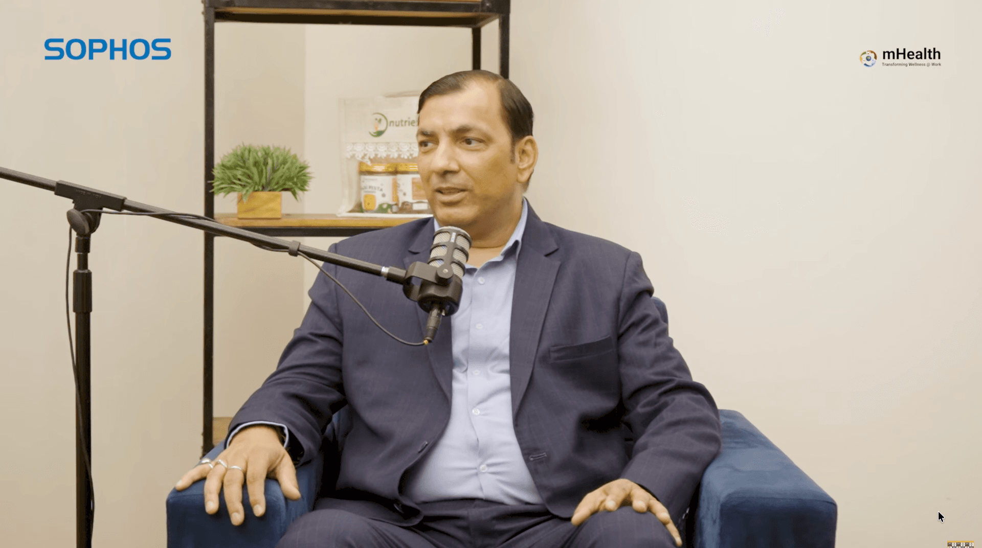 Atul Bansal @ The Leaders Lounge by mHealth