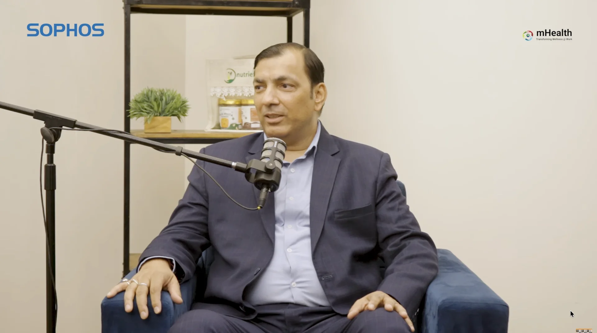Atul Bansal @ The Leaders Lounge by mHealth