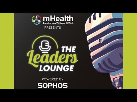 Sanjay Srivastava @ The Leaders Lounge by mHealth